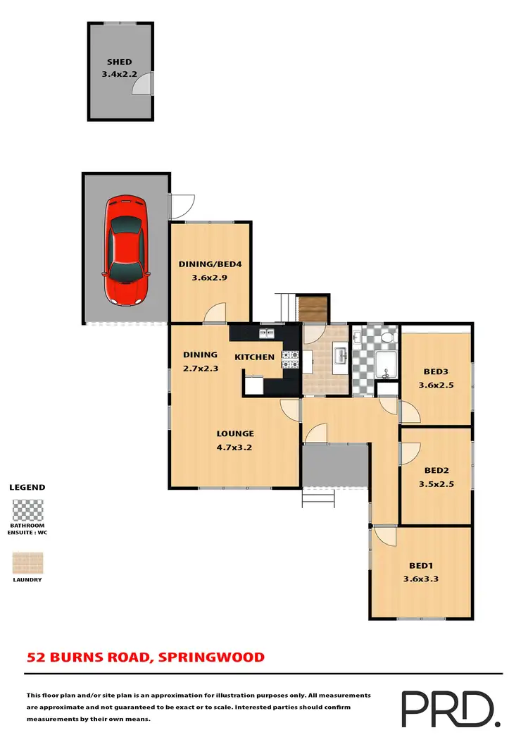 Floorplan of Homely house listing, 52 Burns Road, Springwood NSW 2777