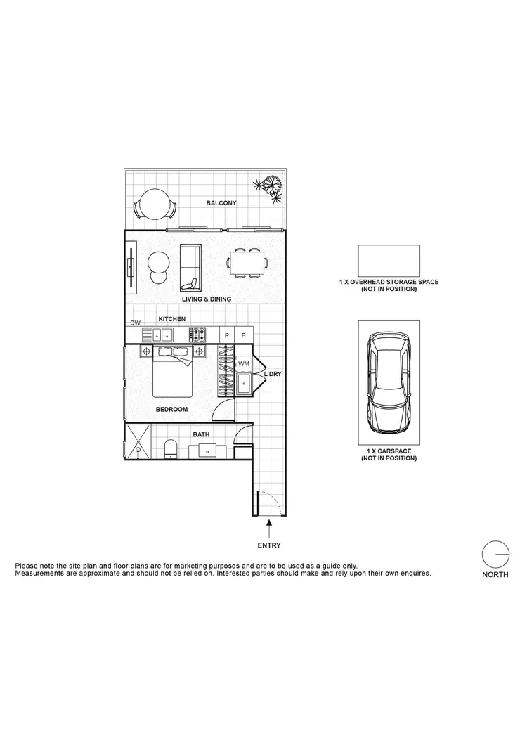 Floorplan of Homely apartment listing, 204/12 Wood Street, Nunawading VIC 3131