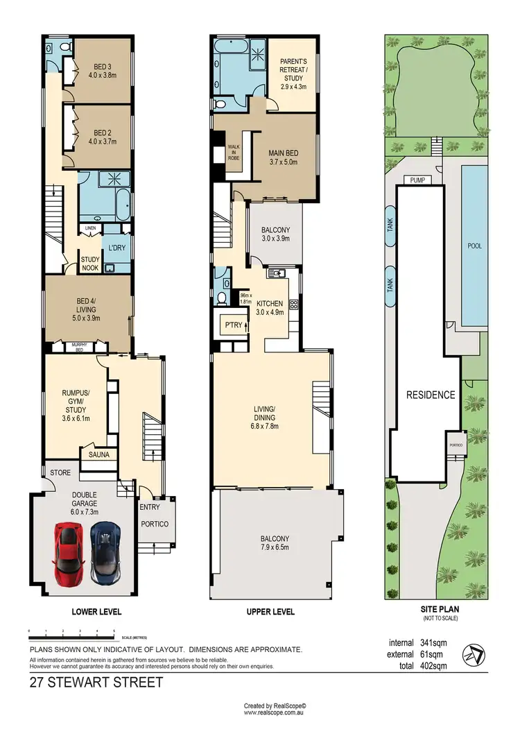 Floorplan of Homely house listing, 27 Stewart Street, Hawthorne QLD 4171