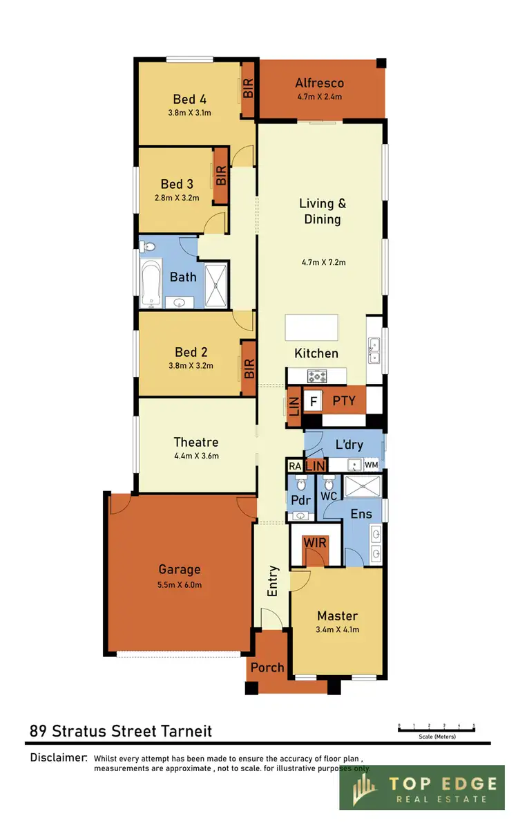 Floorplan of Homely house listing, 89 Stratus Street, Tarneit VIC 3029