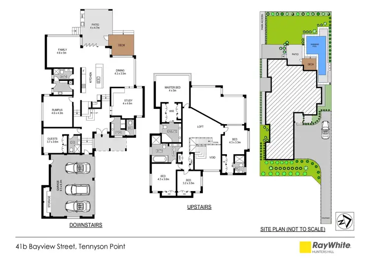Floorplan of Homely house listing, 41B Bayview Street, Tennyson Point NSW 2111
