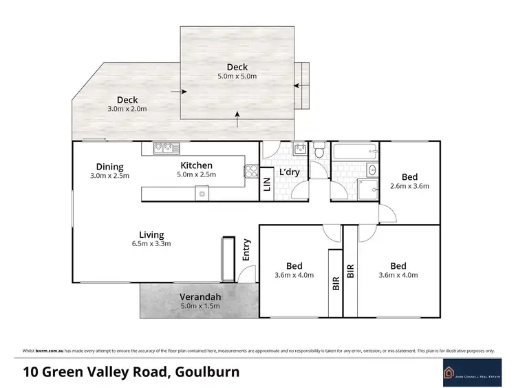 Floorplan of Homely house listing, 10 Green Valley Road, Goulburn NSW 2580
