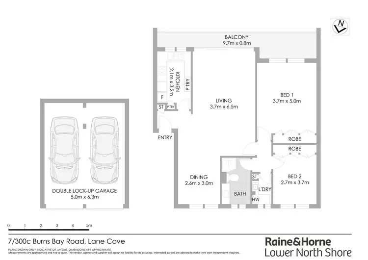 Floorplan of Homely apartment listing, 7/300c Burns Bay Road, Lane Cove NSW 2066