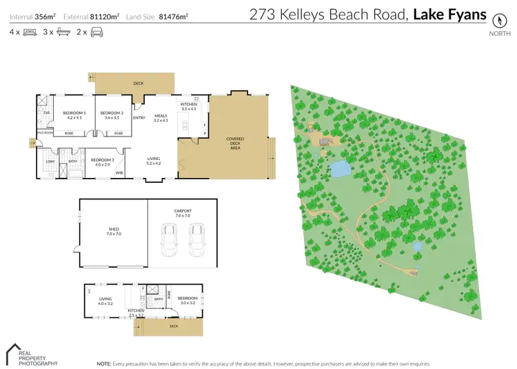 Floorplan of Homely house listing, 273 Kelleys Beach Road, Lake Fyans VIC 3381