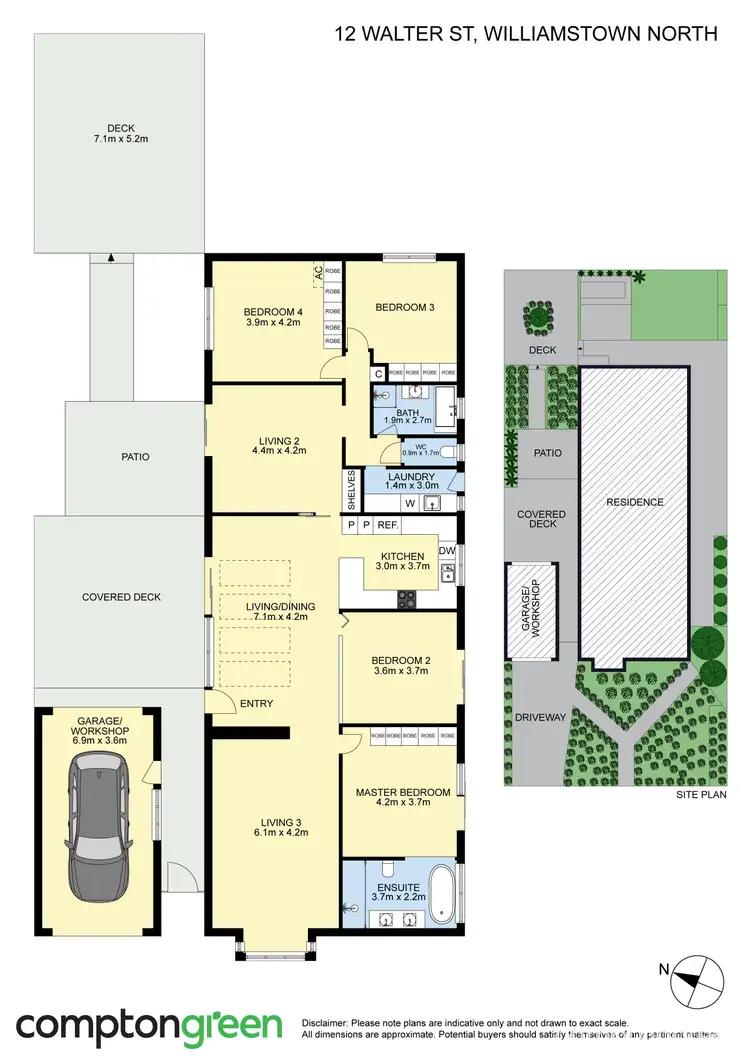 Floorplan of Homely house listing, 12 Walter Street, Williamstown North VIC 3016