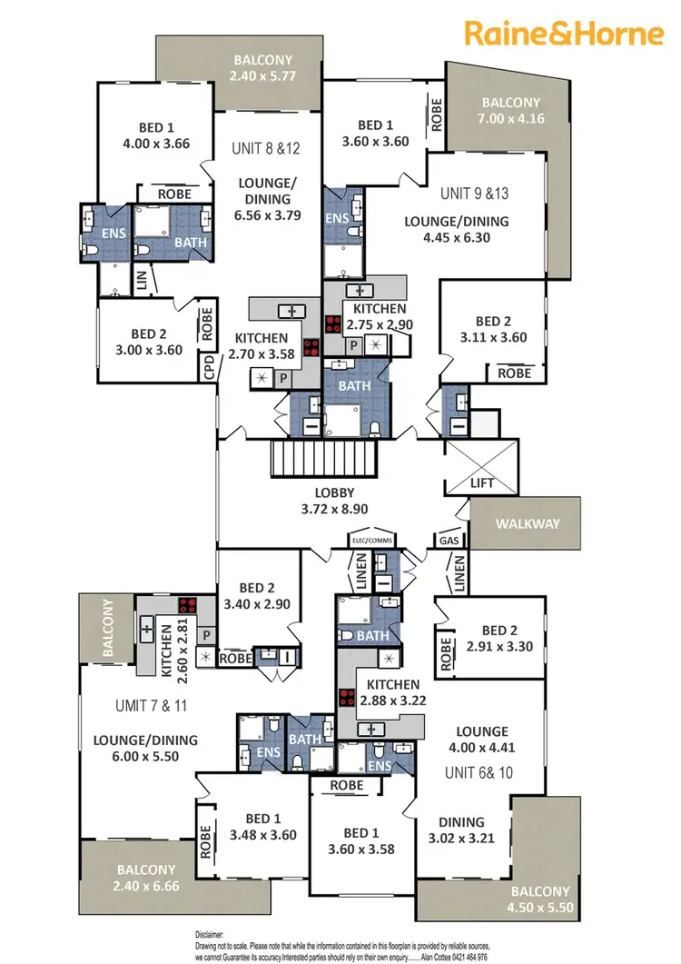 Floorplan of Homely apartment listing, 12/8 Great Western Highway, Leura NSW 2780