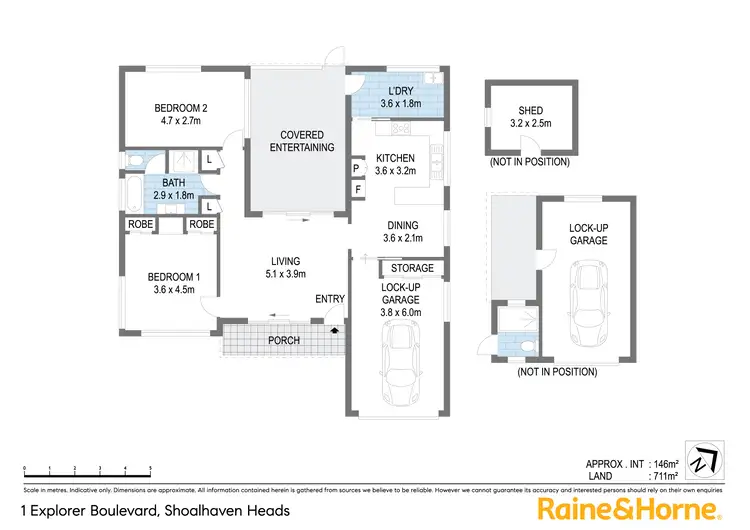 Floorplan of Homely house listing, 1 Explorer Boulevard, Shoalhaven Heads NSW 2535