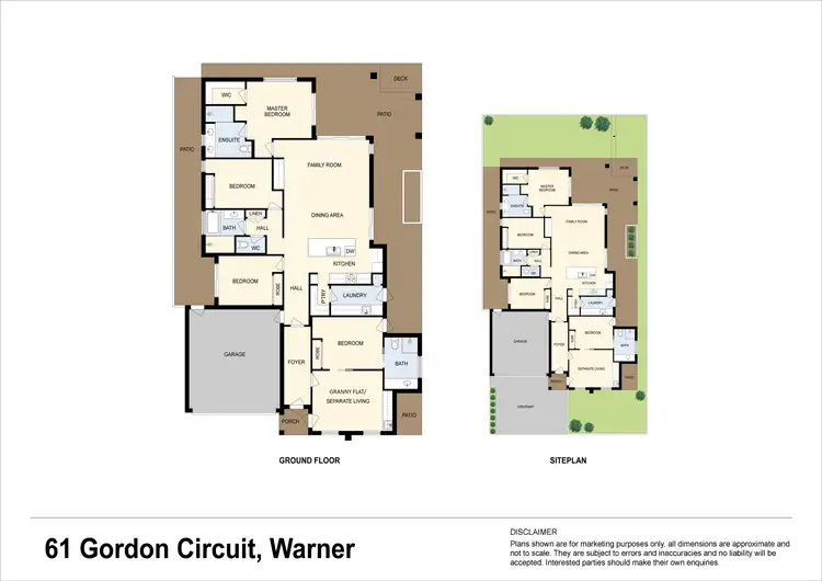 Floorplan of Homely house listing, 61 Gordon Circuit, Warner QLD 4500