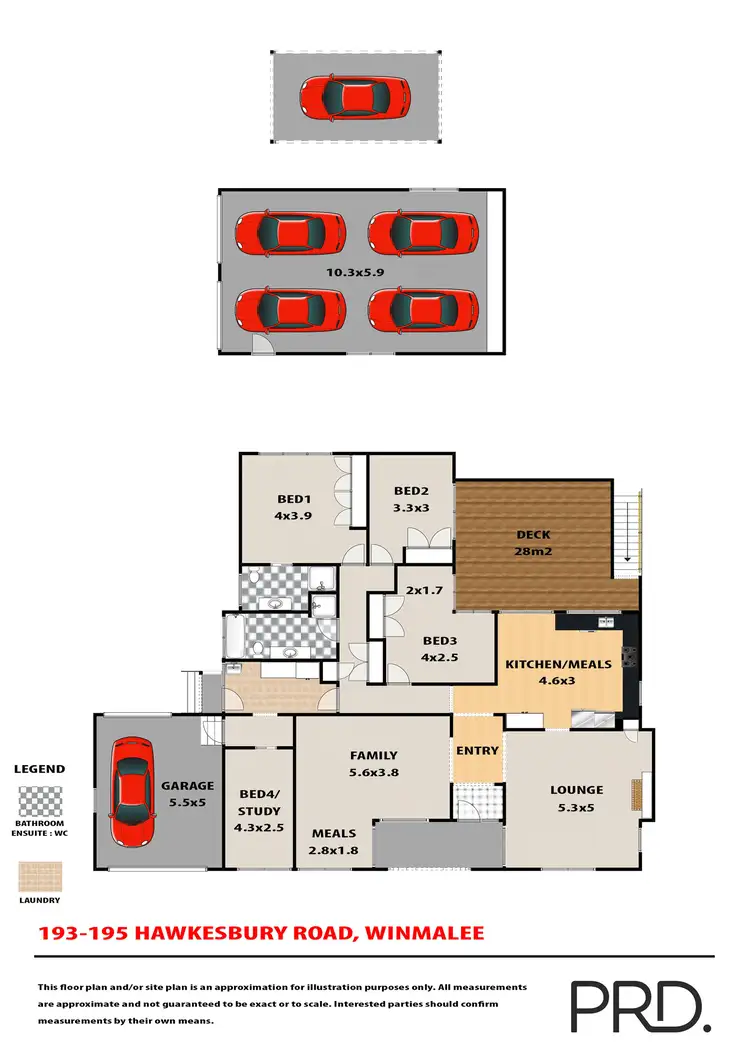 Floorplan of Homely house listing, 193 Hawkesbury Road, Winmalee NSW 2777