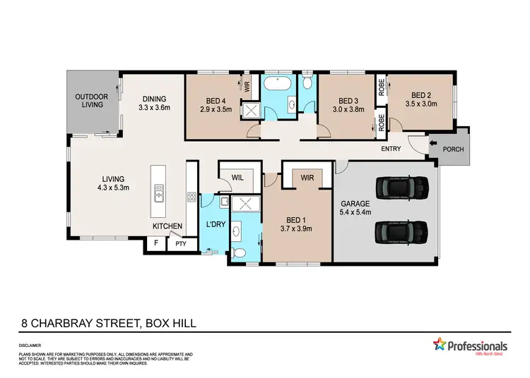Floorplan of Homely house listing, 8 Charbray Street, Box Hill NSW 2765