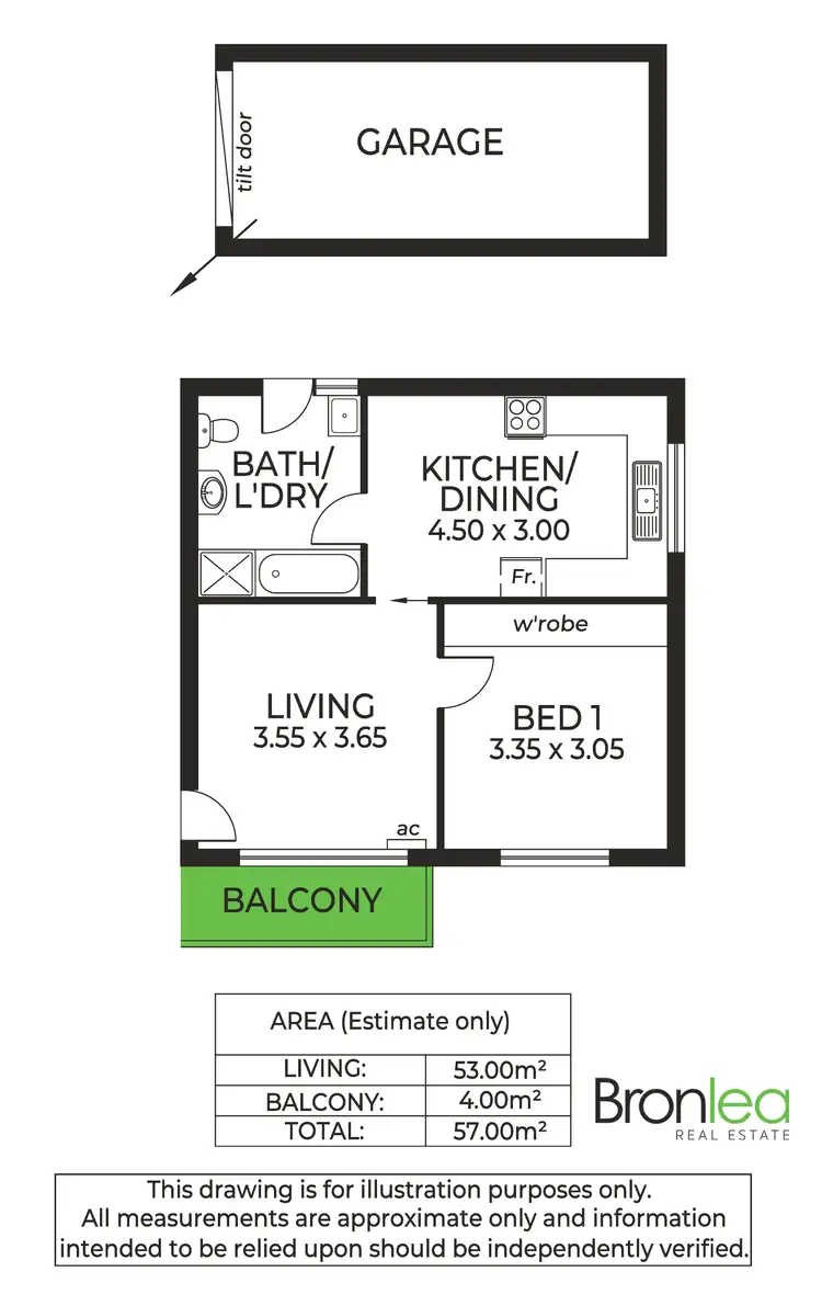 Floorplan of Homely house listing, 3/68 Argyle Avenue, Marleston SA 5033