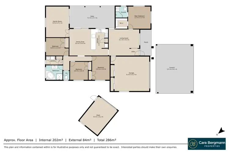 Floorplan of Homely house listing, 7 Silver Court, Bray Park QLD 4500