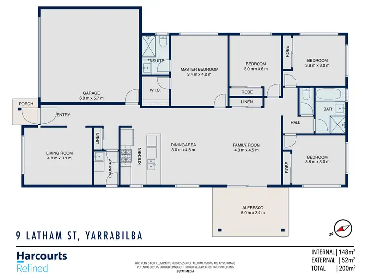 Floorplan of Homely house listing, 9 Latham Street, Yarrabilba QLD 4207