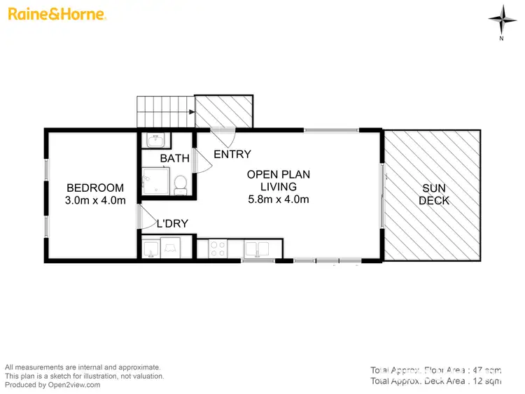 Floorplan of Homely house listing, 1A Garden Lane, Midway Point TAS 7171