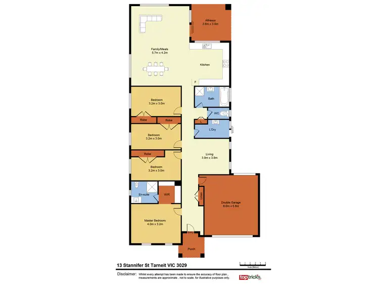 Floorplan of Homely house listing, 13 Stannifer Street, Tarneit VIC 3029