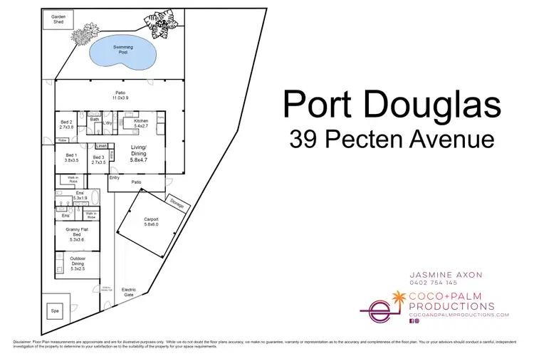 Floorplan of Homely house listing, 39 Pecten Avenue, Port Douglas QLD 4877
