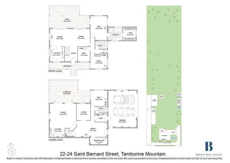 Floorplan of Homely house listing, 22-24 St Bernard Street, Tamborine Mountain QLD 4272