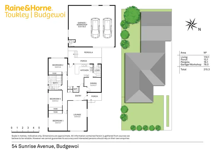 Floorplan of Homely house listing, 54 Sunrise Avenue, Budgewoi NSW 2262