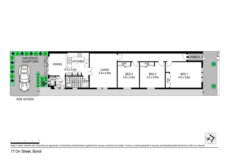 Floorplan of Homely house listing, 17 Orr Street, Bondi NSW 2026