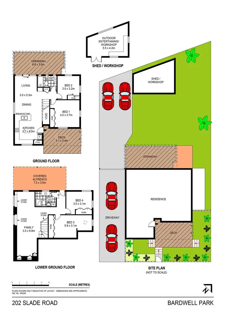 Floorplan of Homely house listing, 202 Slade Road, Bardwell Park NSW 2207