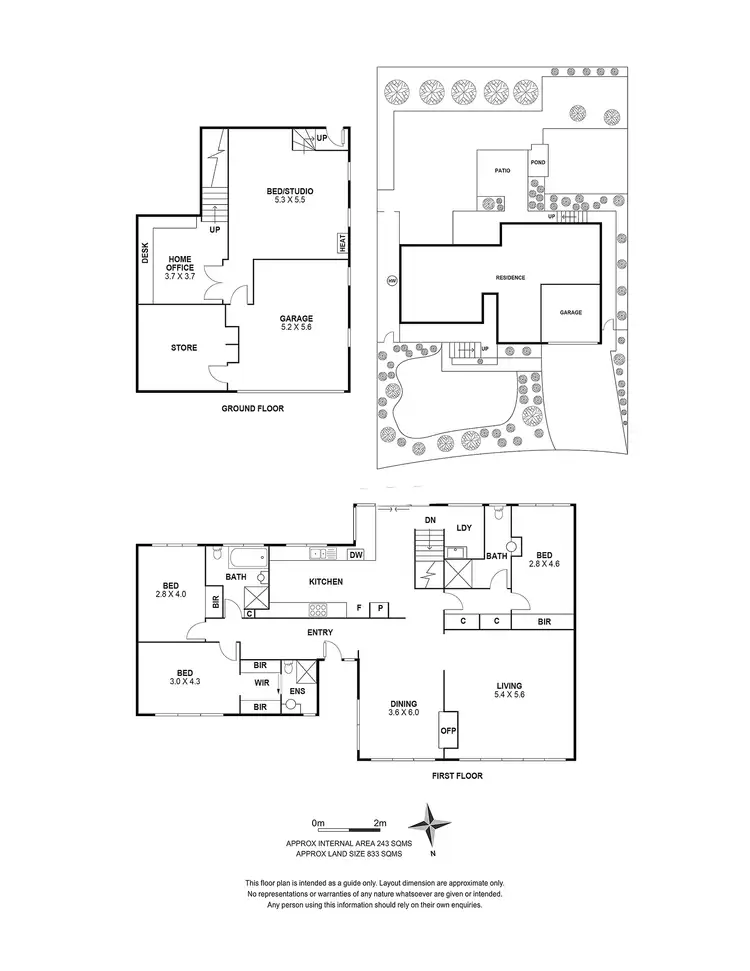 Floorplan of Homely house listing, 4 Emerald Street, Mount Waverley VIC 3149