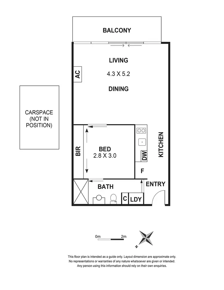 Floorplan of Homely apartment listing, 410/270 High Street, Windsor VIC 3181