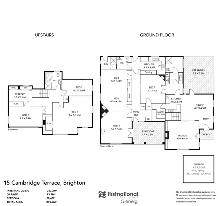 Floorplan of Homely house listing, 15 Cambridge Terrace, Brighton SA 5048
