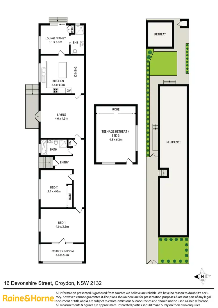 Floorplan of Homely house listing, 16 Devonshire Street, Croydon NSW 2132