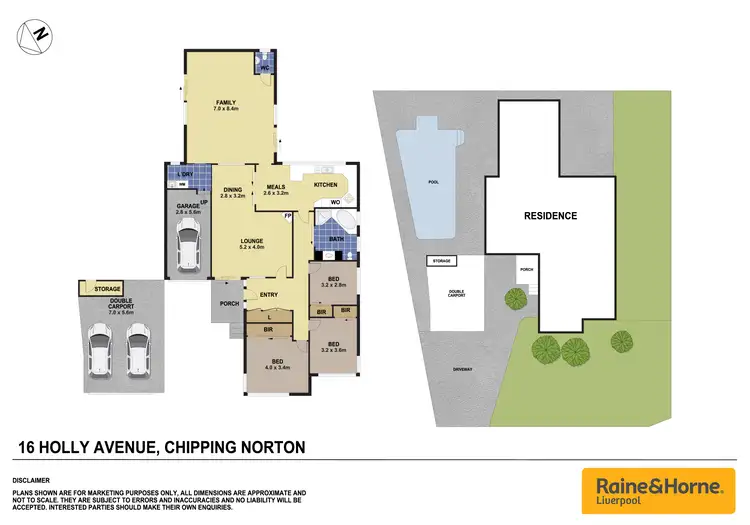 Floorplan of Homely house listing, 16 Holly Avenue, Chipping Norton NSW 2170