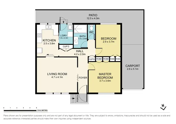 Floorplan of Homely unit listing, 2/33 Gordon Street, Footscray VIC 3011