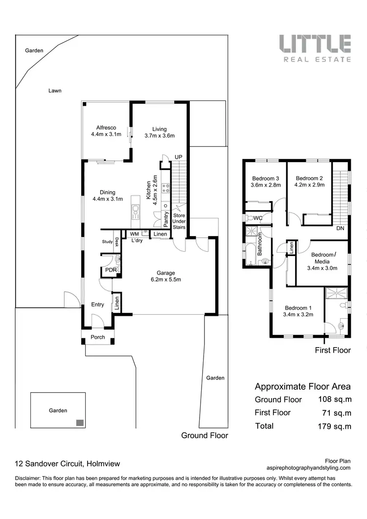 Floorplan of Homely house listing, 12 Sandover Circuit, Holmview QLD 4207