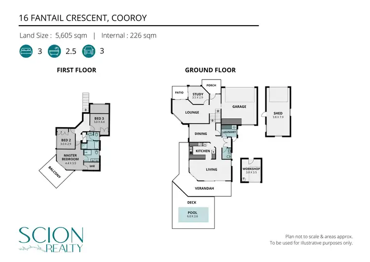 Floorplan of Homely house listing, 16 Fantail Crescent, Cooroy QLD 4563