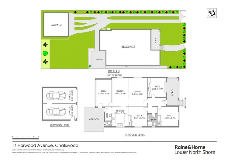 Floorplan of Homely house listing, 14 Harwood Avenue, Chatswood NSW 2067