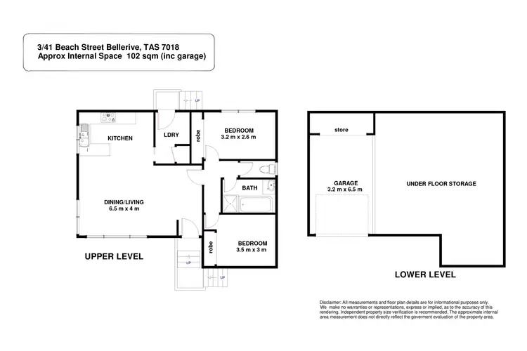 Floorplan of Homely house listing, 3/41 Beach Street, Bellerive TAS 7018