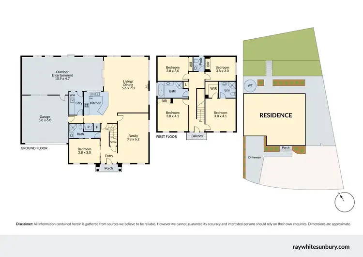 Floorplan of Homely house listing, 32 Saxonwood Drive, Sunbury VIC 3429