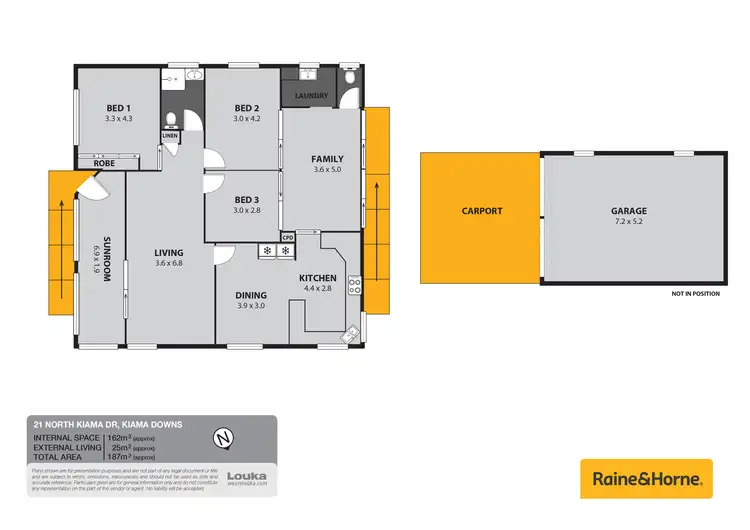 Floorplan of Homely house listing, 21 North Kiama Drive, Kiama Downs NSW 2533