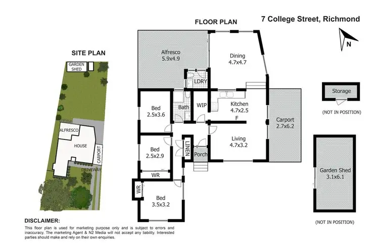 Floorplan of Homely house listing, 7 College Street, Richmond NSW 2753