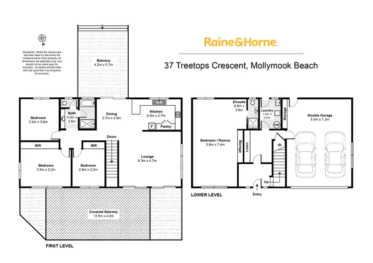 Floorplan of Homely house listing, 37 Treetops Crescent, Mollymook Beach NSW 2539