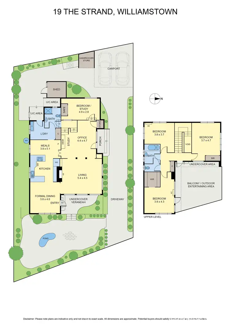 Floorplan of Homely house listing, 19 The Strand, Williamstown VIC 3016