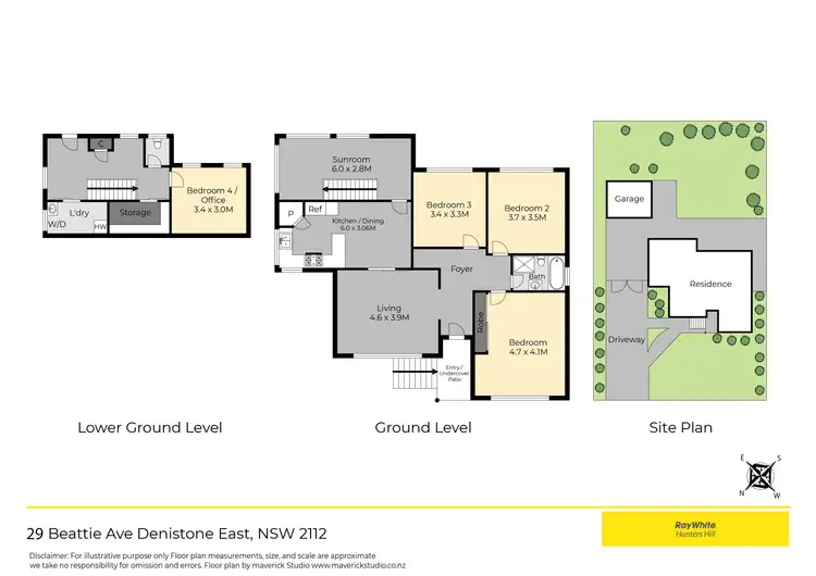 Floorplan of Homely house listing, 29 Beattie Avenue, Denistone East NSW 2112