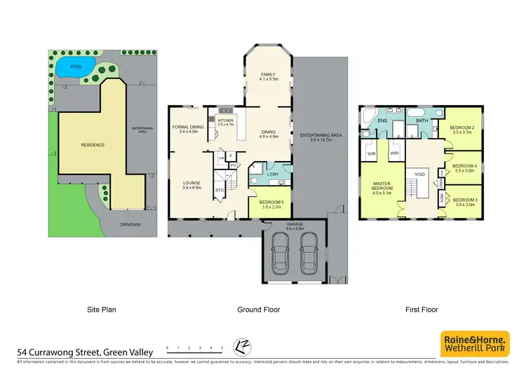 Floorplan of Homely house listing, 54 Currawong Street, Green Valley NSW 2168