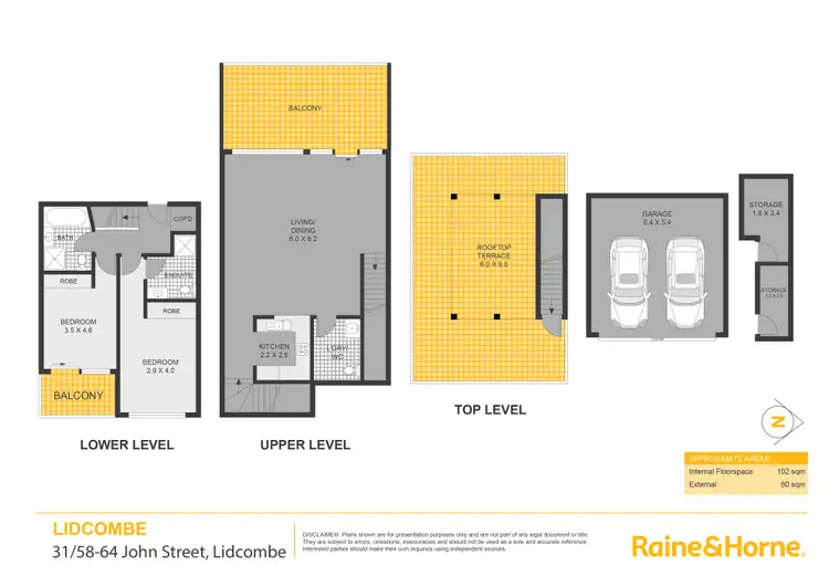 Floorplan of Homely apartment listing, 31/58-64 John Street, Lidcombe NSW 2141
