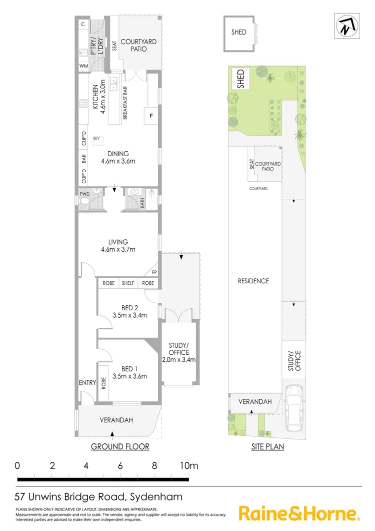 Floorplan of Homely house listing, 57 Unwins Bridge Road, Sydenham NSW 2044
