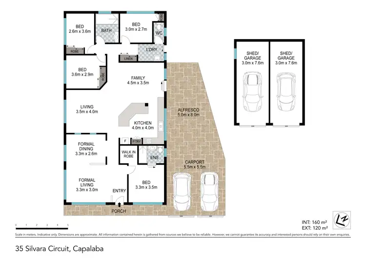 Floorplan of Homely house listing, 35 Silvara Circuit, Capalaba QLD 4157