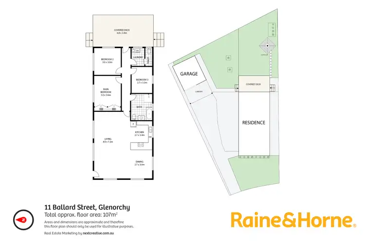 Floorplan of Homely house listing, 11 Ballard Street, Glenorchy TAS 7010