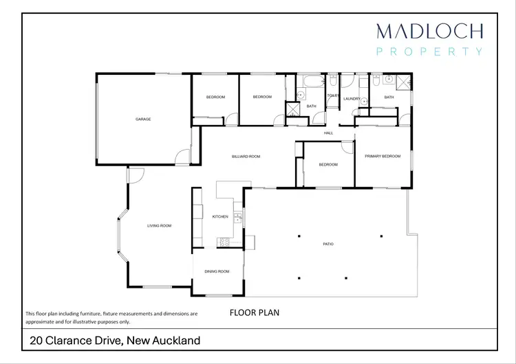 Floorplan of Homely house listing, 20 Clarance Drive, New Auckland QLD 4680