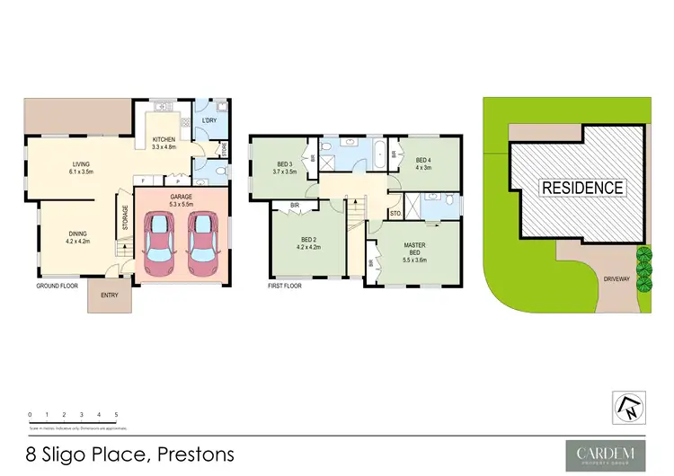 Floorplan of Homely house listing, 8 Sligo Place, Prestons NSW 2170