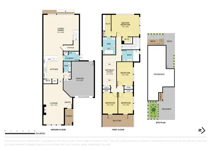 Floorplan of Homely house listing, 3A Rita Street, Aberfeldie VIC 3040