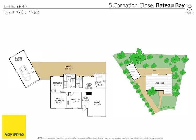Floorplan of Homely house listing, 5 Carnation Close, Bateau Bay NSW 2261