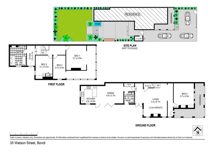 Floorplan of Homely house listing, 35 Watson Street, Bondi NSW 2026